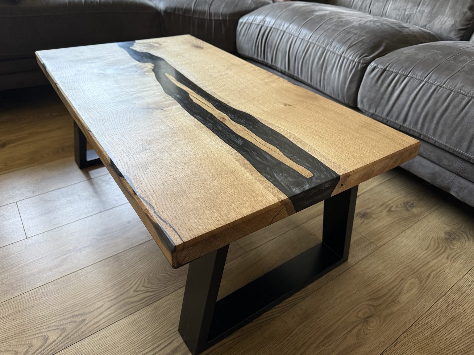 Black river coffee table